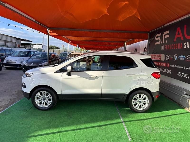 Usata Ford Ecosport Titanium 95 CV (69 kW) 2016 Bianco SUV
