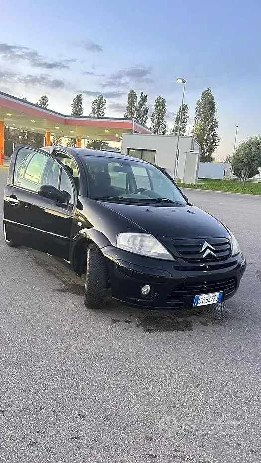 Usata Citroën C3 68 CV (50 kW) 2007 Nero Berlina