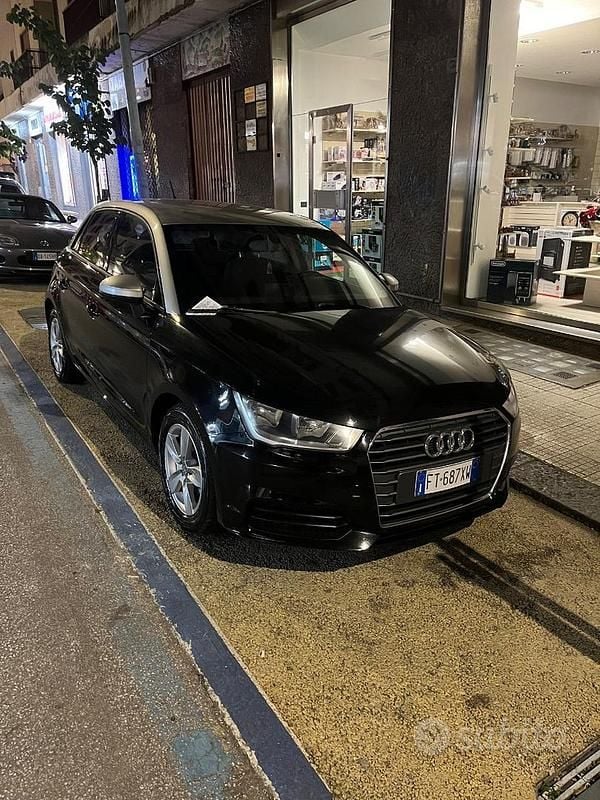 Usata Audi A1 90 CV (66 kW) 2015 Nero Utilitaria