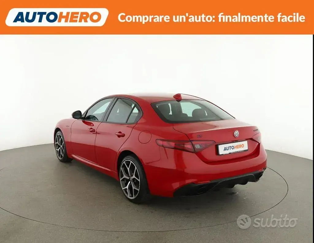 Second-hand Alfa Romeo Giulia Veloce 280 CP (205 kW) 2020 Roșu Berlinǎ