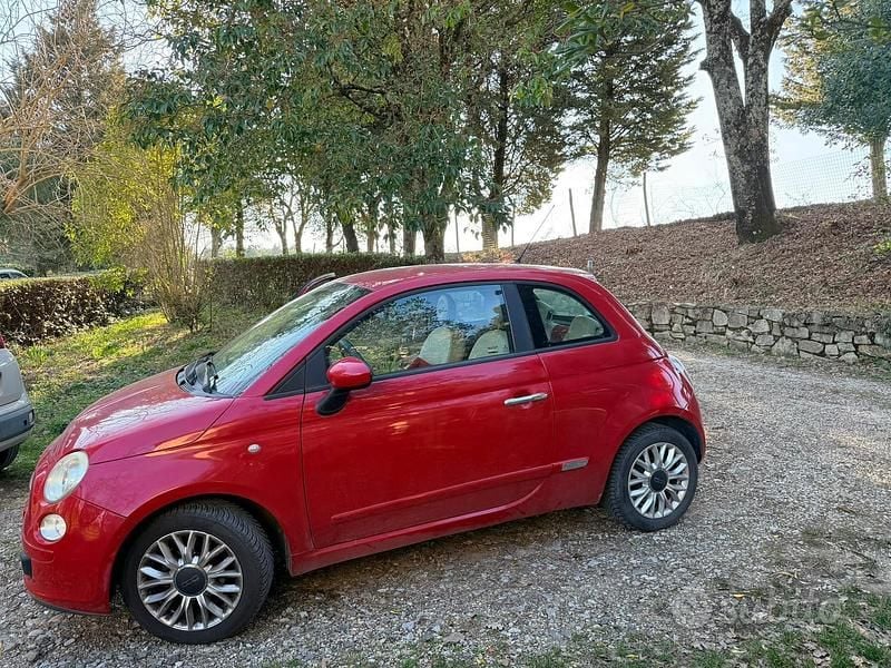 Usata Fiat 500 69 CV (50 kW) 2007 Rosso Berlina