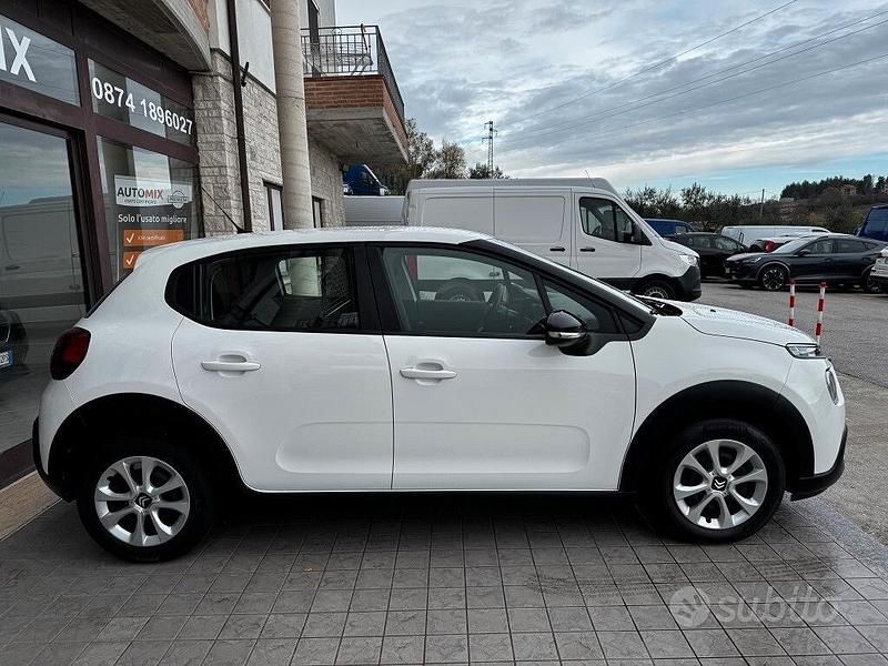 Usata Citroën C3 Feel 100 CV (73 kW) 2022 Bianco Furgone