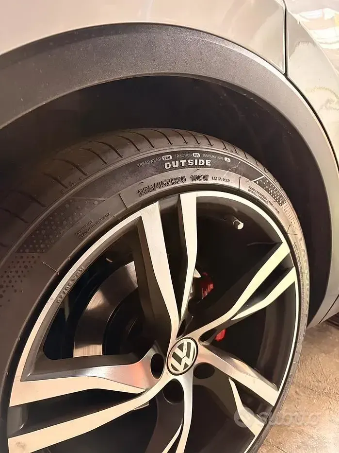 Usata VW Tiguan 150 CV (110 kW) 2019 Bianco SUV