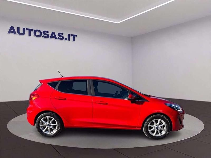 Usata Ford Fiesta Titanium 75 CV (55 kW) 2020 Rosso Utilitaria