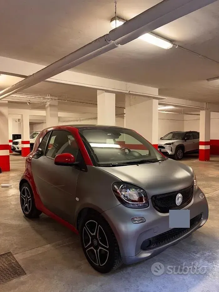 Usata Smart ForTwo Coupé Passion 90 CV (66 kW) 2017 Grigio Coupé