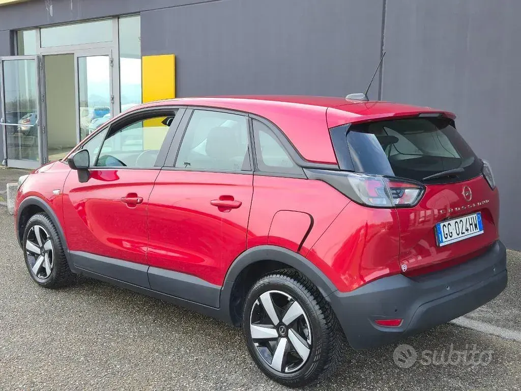 Usata Opel Crossland X Edition 83 CV (61 kW) 2021 Rosso SUV