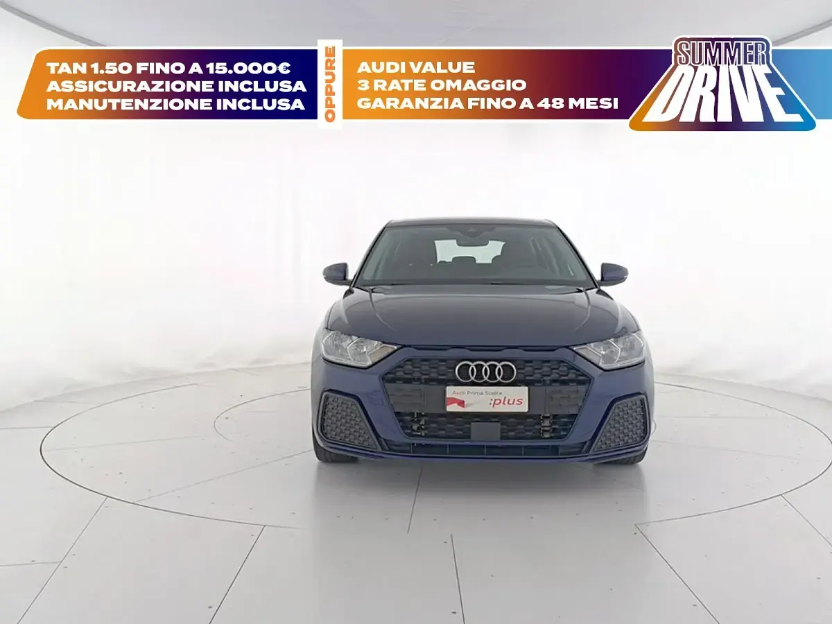 Usata Audi A1 Sportback Business 110 CV (80 kW) 2023 Blu navarra metallizzato Utilitaria