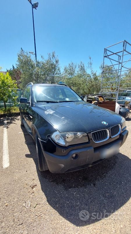 Usata BMW X3 150 CV (110 kW) 2005 Nero SUV