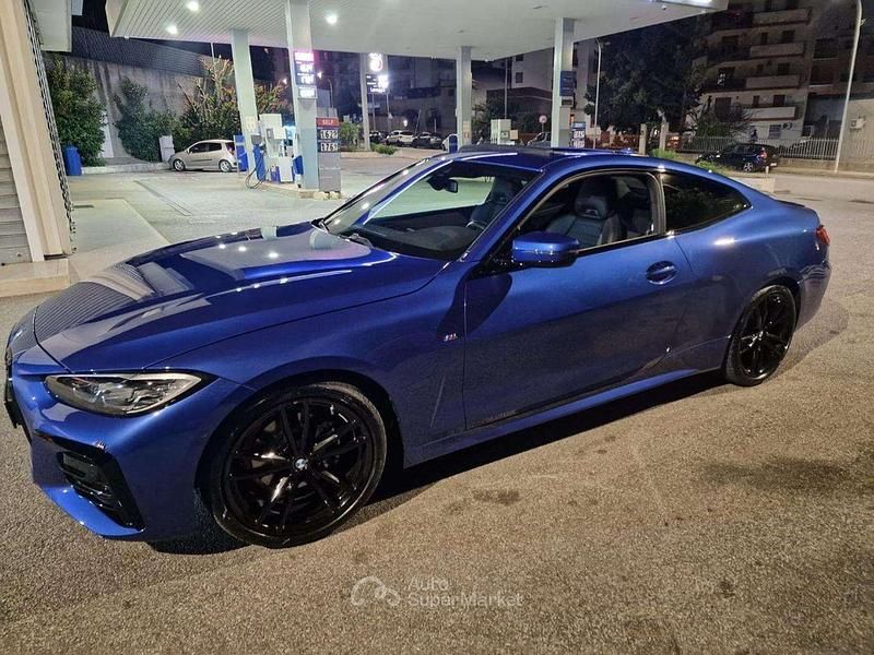 Usata BMW 420 M Sport 190 CV (139 kW) 2022 Blu Coupé