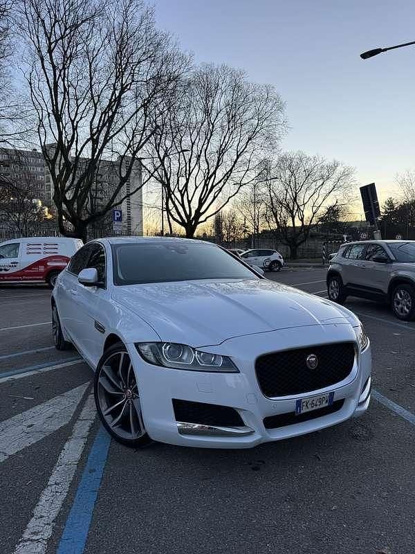 Usata Jaguar XF Business Edition 241 CV (177 kW) 2018 Bianco Berlina