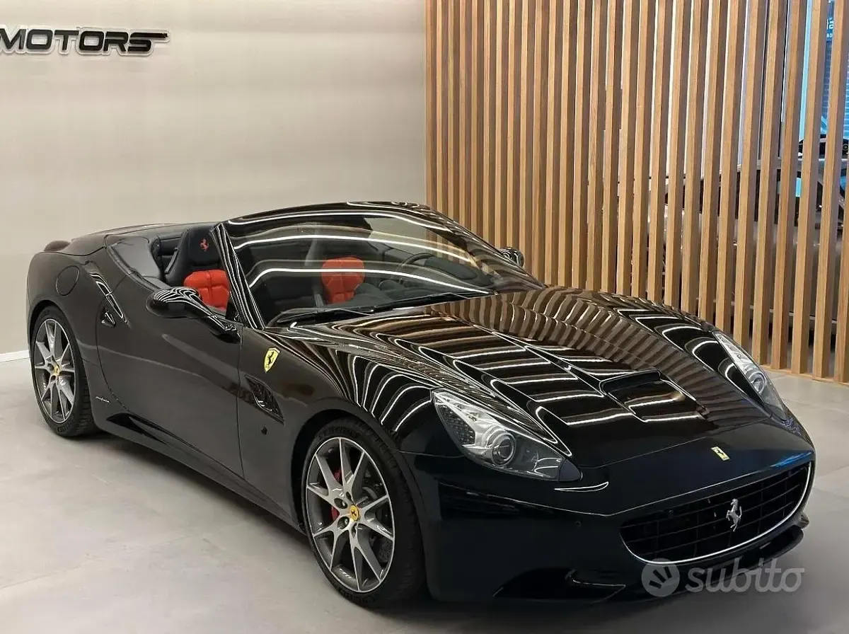 Usata Ferrari California 490 CV (360 kW) 2012 Nero Cabrio
