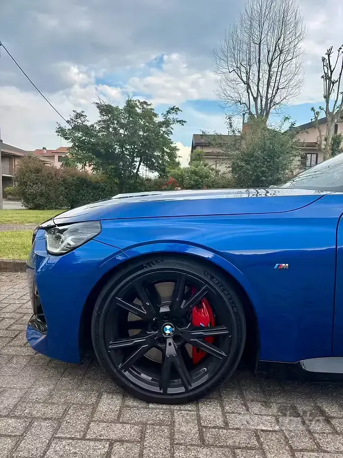 Usata BMW M240i M Sport 374 CV (275 kW) 2022 Bluazzurro Coupé