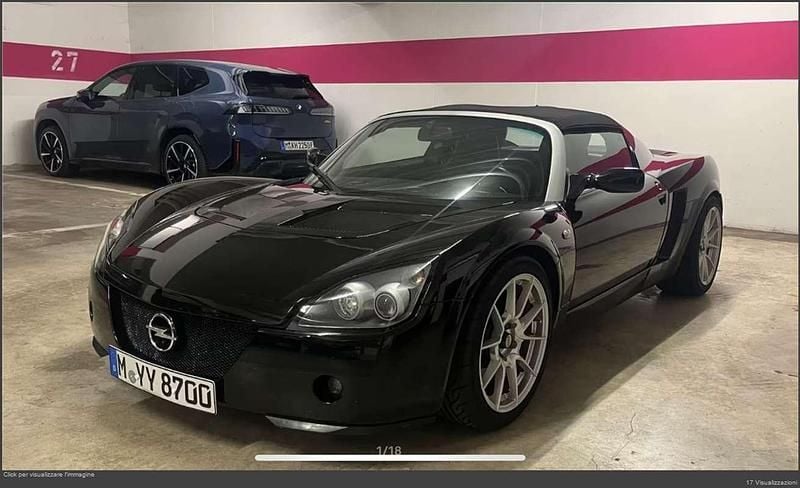 Usata Opel Speedster 147 CV (108 kW) 2002 Nero Cabrio