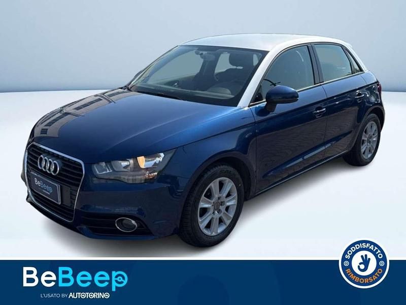 Blu Usata 2012 Audi A1 Sportback Attraction Due volumi | 9700 € (Buon prezzo) - Immagine 1/3
