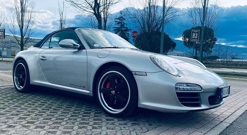 Usata Porsche 911 Carrera Cabriolet 385 CV (283 kW) 2009 Argento Cabrio