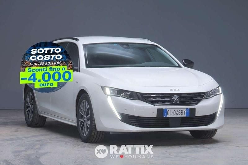 Bianco madreperla Usata 2022 Peugeot 508 Allure Station wagon | 22.943 € (Ottimo prezzo) - Immagine 1/4
