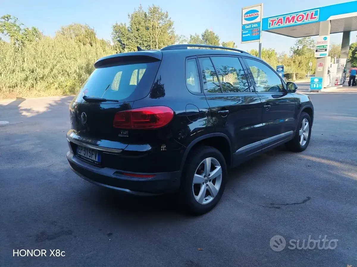 Usata VW Tiguan 110 CV (80 kW) 2012 Nero SUV