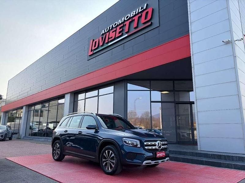 Usata Mercedes GLB220 190 CV (139 kW) 2023 Blu/azzurro SUV