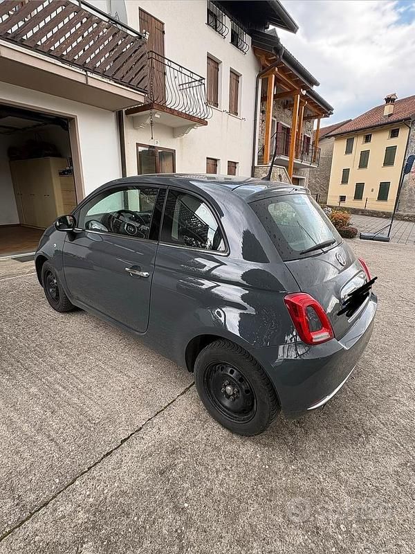 Usata Fiat 500 69 CV (50 kW) 2016 Grigio Berlina