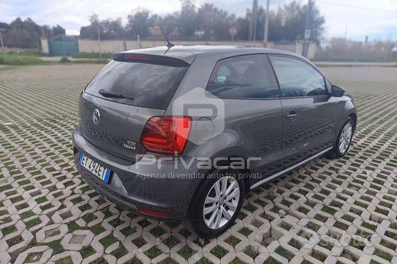 Usata VW Polo 75 CV (55 kW) 2015 Grigio Utilitaria