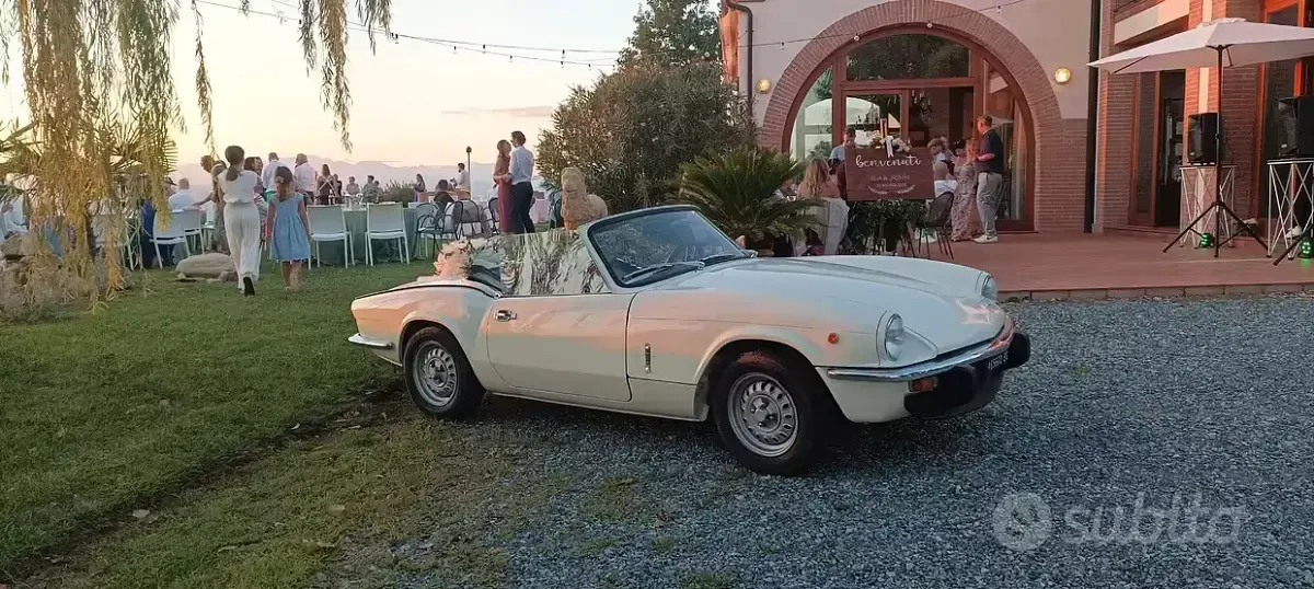 Usata Triumph Spitfire 1970 Bianco Cabrio