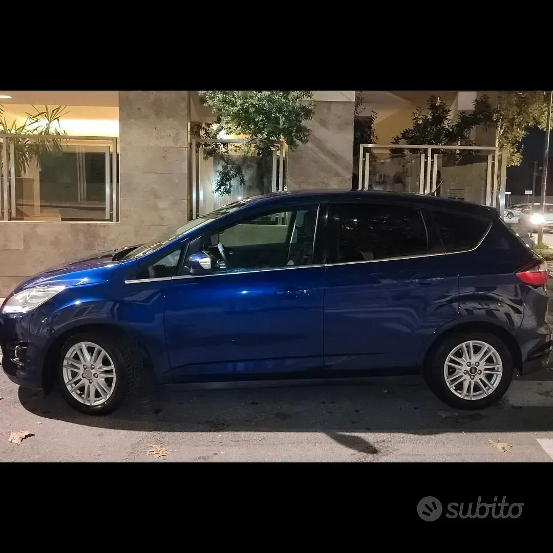 Brugt Ford C-MAX Titanium 115 HK (84 kW) 2014 Blå MPV
