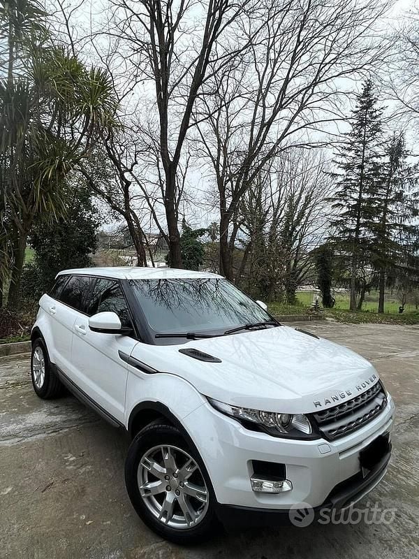Usata Land Rover Range Rover evoque Dynamic 190 CV (139 kW) 2014 Bianco SUV