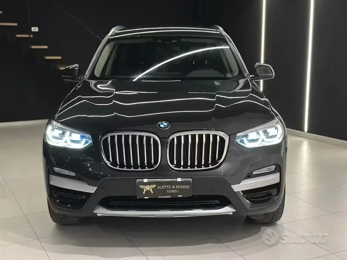 Usata BMW X3 xLine 190 CV (139 kW) 2018 Nero SUV