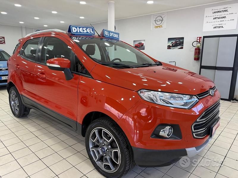 Usata Ford Ecosport Titanium 90 CV (66 kW) 2014 Arancione SUV
