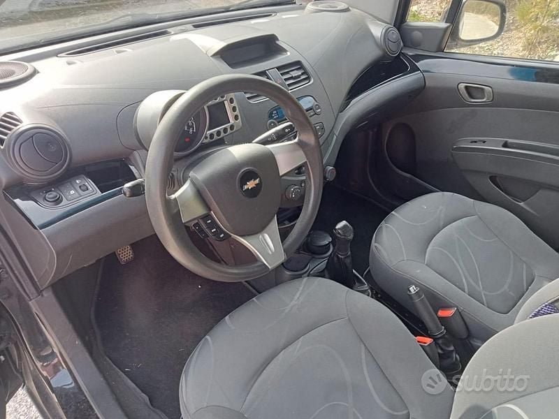 Usata Chevrolet Spark 2010 Nero Utilitaria