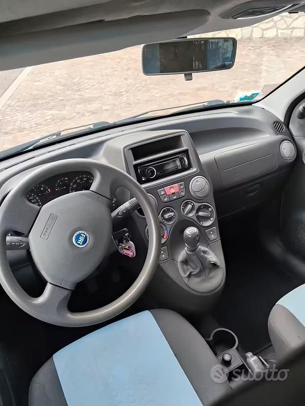 Usata Fiat Panda 2007 Blu Utilitaria
