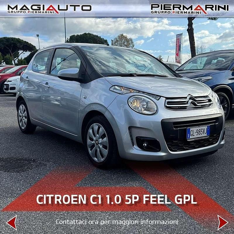 Usata Citroën C1 Feel 72 CV (52 kW) 2020 Argento Utilitaria