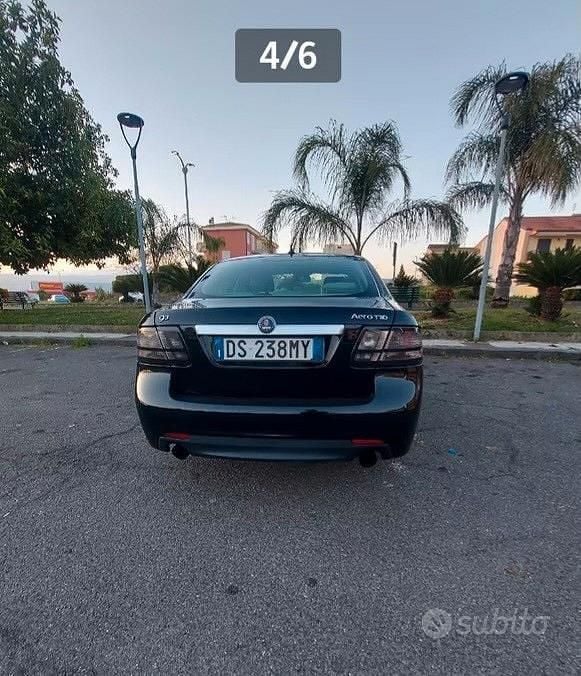 Usata Saab 9-3 Aero 180 CV (132 kW) 2008 Nero Berlina