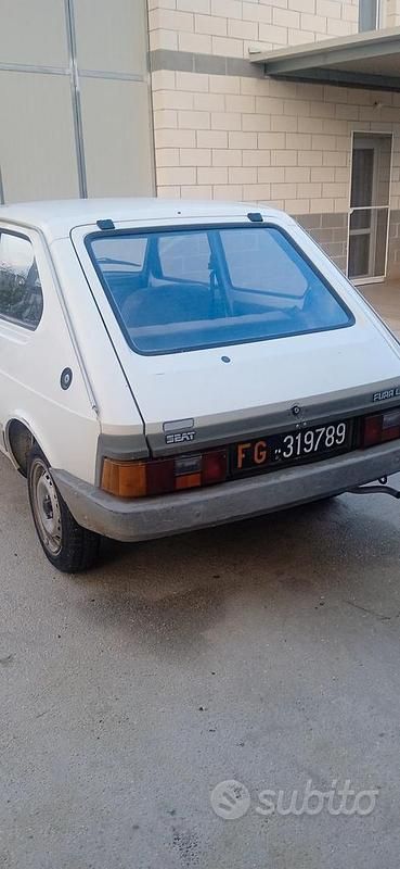 Usata Seat Fura 1985 Bianco Utilitaria