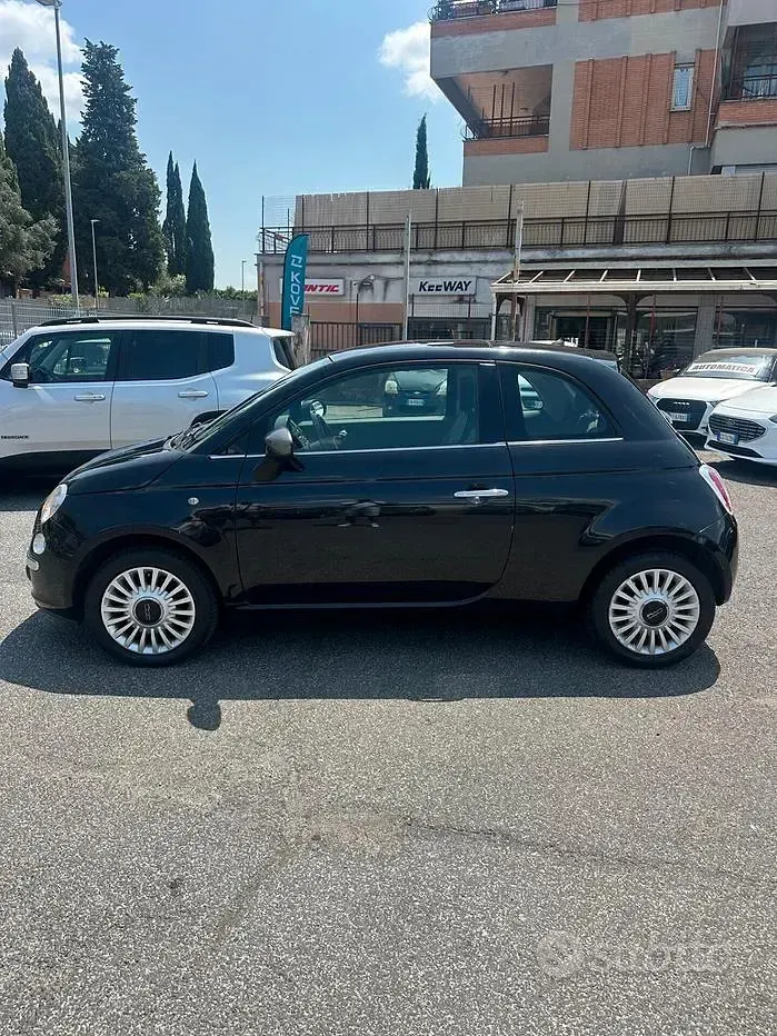 Usata Fiat 500 Lounge 69 CV (50 kW) 2013 Nero Berlina