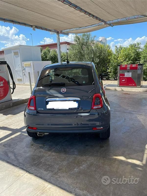 Usata Fiat 500 69 CV (50 kW) 2019 Grigio Berlina