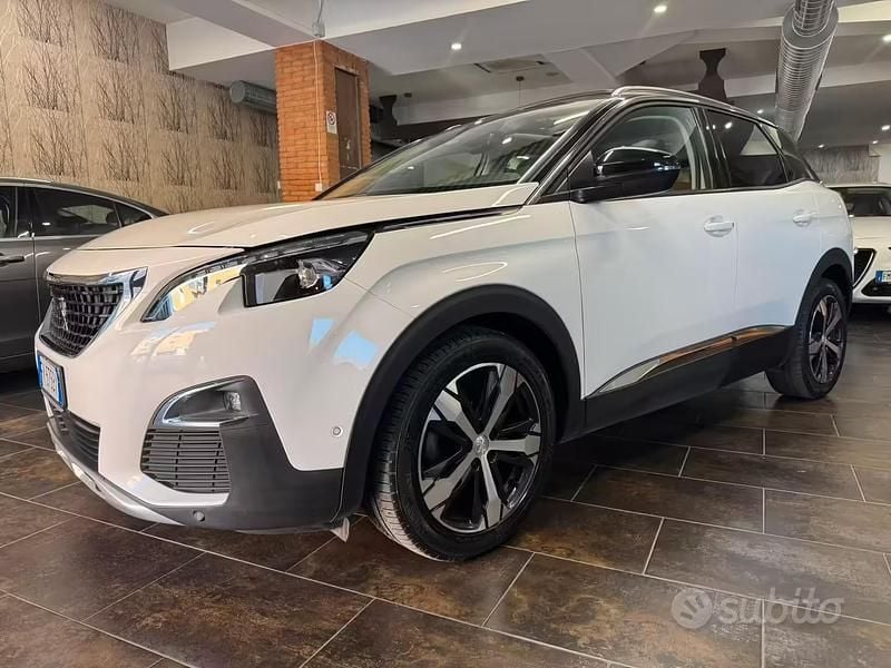 Usata Peugeot 3008 GT-line 165 CV (121 kW) 2017 Bianco SUV