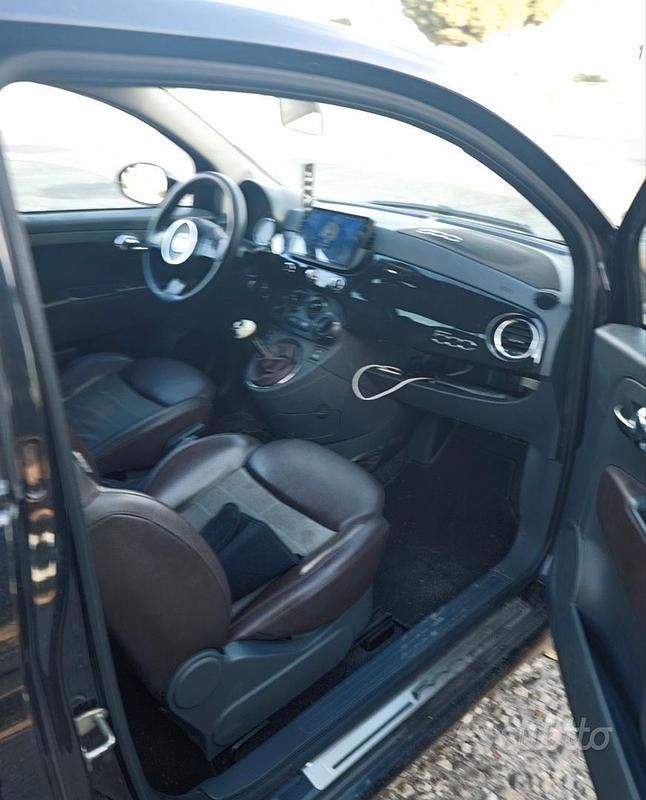 Usata Fiat 500 2013 Nero Utilitaria