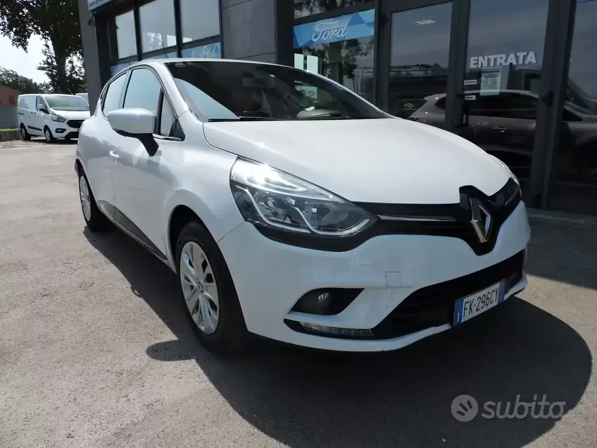 Usata Renault Clio IV Zen 90 CV (66 kW) 2017 Bianco Berlina