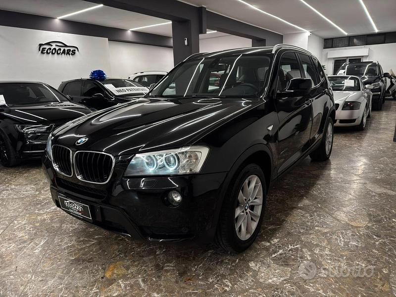 Usata BMW X3 Efficient Dynamics 184 CV (135 kW) 2011 Nero SUV