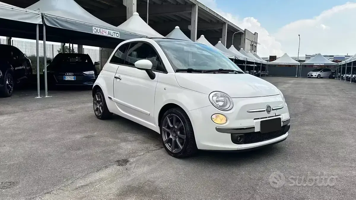 Usata Fiat 500 Pop 69 CV (50 kW) 2011 Bianco Berlina