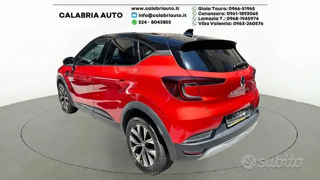 Usata Renault Captur Techno 92 CV (67 kW) 2023 Rosso SUV