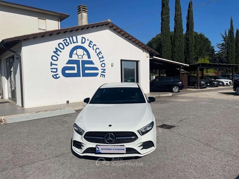 Usata Mercedes A200 Premium 150 CV (110 kW) 2019 Bianco Berlina