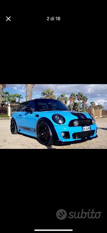 Usata Mini Cooper 2007 Blu Utilitaria