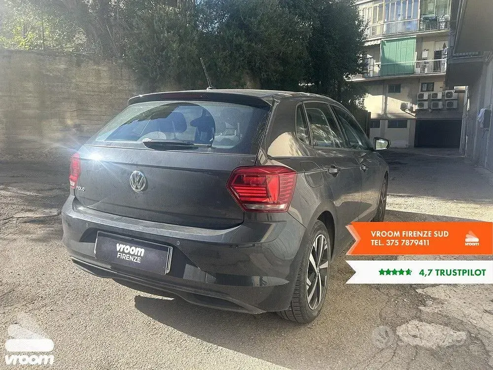 Usata VW Polo Highline 95 CV (69 kW) 2020 Gray Utilitaria