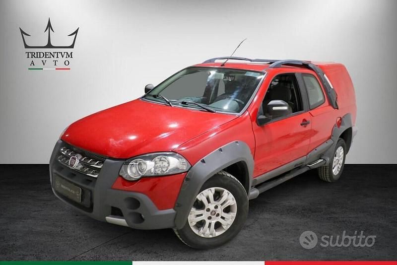 Rosso Usata 2013 Fiat Strada Pick-up | 7377 € - Immagine 1/4