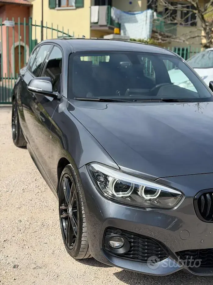 Usata BMW 116 M Sport 109 CV (80 kW) 2018 Grigio Utilitaria