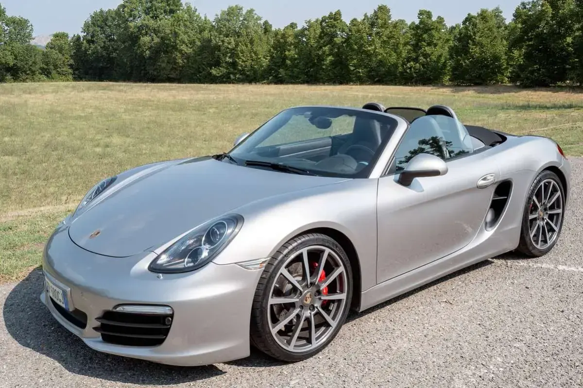 Usata Porsche Boxster S 315 CV (231 kW) 2012 Argento Cabrio