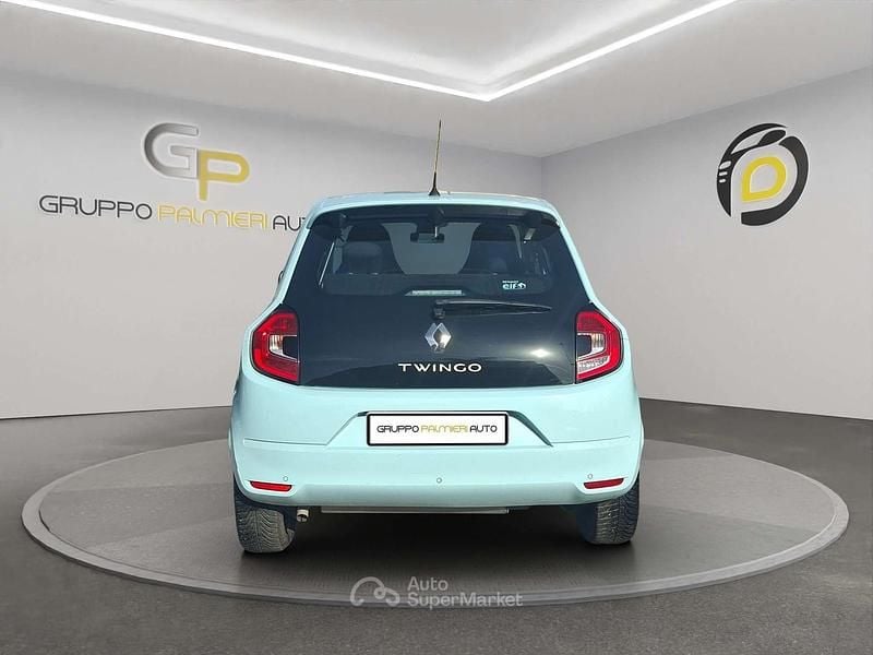 Usata Renault Twingo SE 65 CV (47 kW) 2020 Blu/azzurro Utilitaria