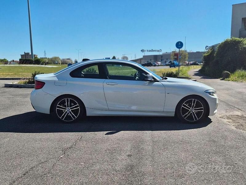 Usata BMW 218 M Sport 150 CV (110 kW) 2018 Bianco Coupé